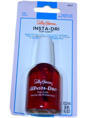 美国原装Sally Hansen Top Coat 快干闪亮顶油 101奇迹凝胶指甲油