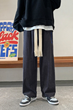 秋新款编织带雪尼尔大码运动长裤227-2*K256*P55控78，男装休闲裤，星座227-2