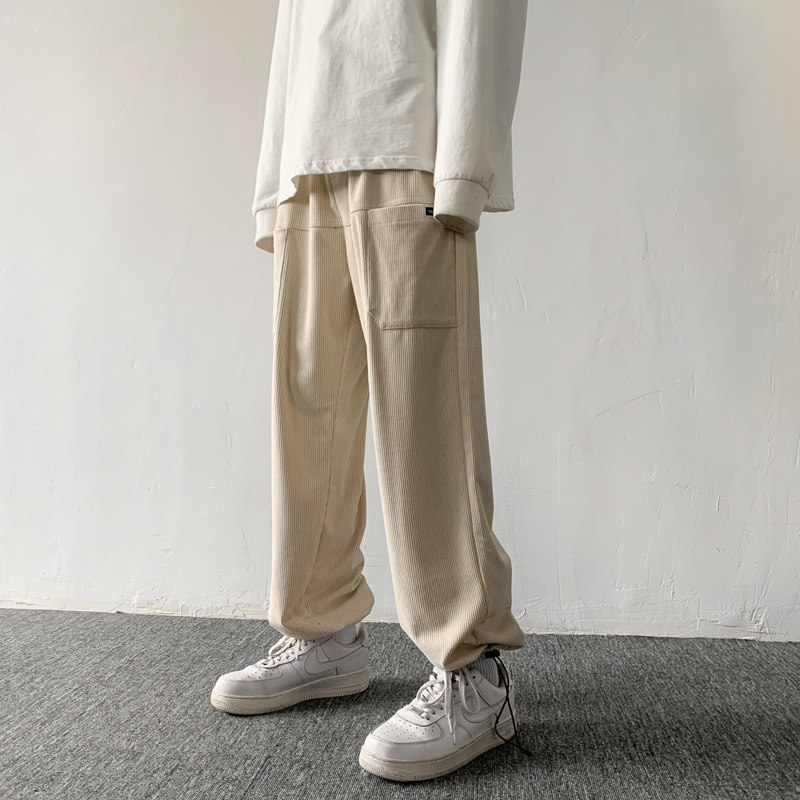 秋季新款港风拖地裤休闲裤长裤 227-2*C557*P50控68图片