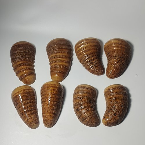 精品纯手工打磨天然竹根雕刻把玩件文玩工艺品卦卜圣杯阳角杯