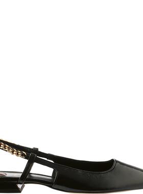 鱼蛋代购 hogl女士友高小羊皮漆皮尖头芭蕾鞋9-101916 2025春夏款