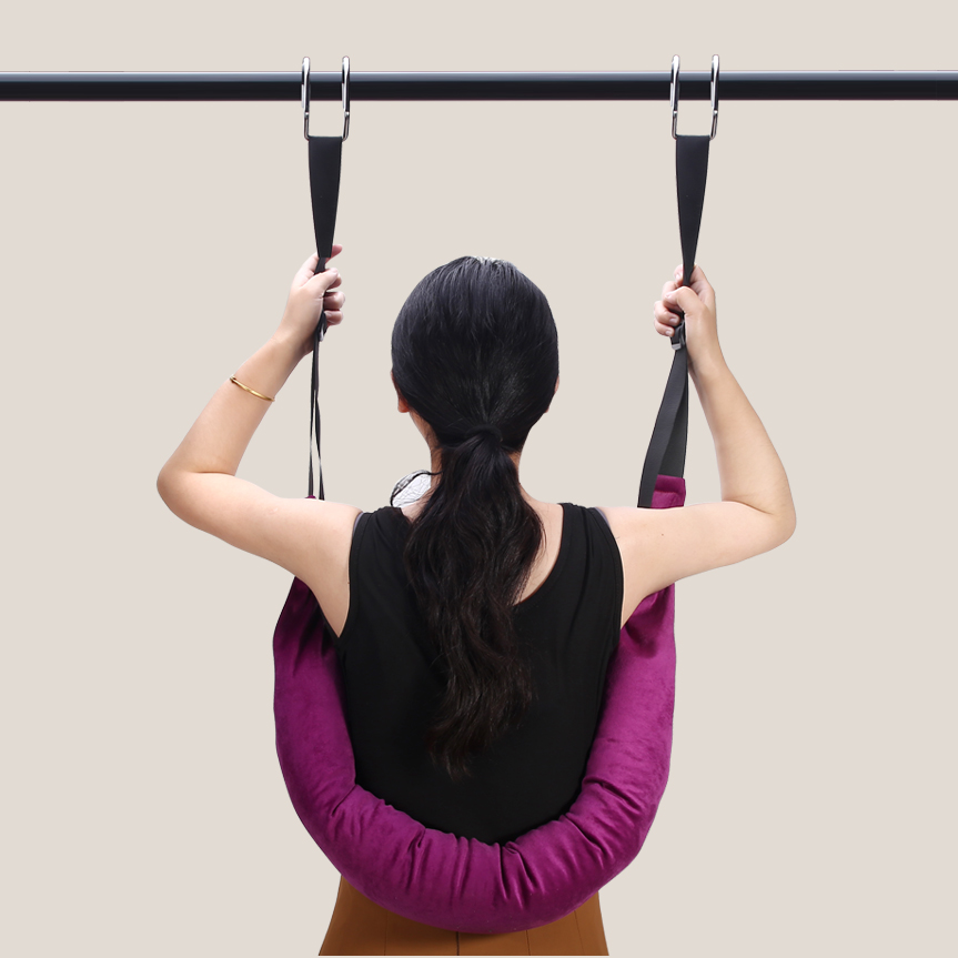 腰椎拉伸器脊部柱牵引颈椎舒缓家用室内单杠引体向上健身器材配件