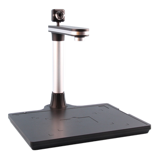 指南者Q1000TR高拍仪扫描仪1000万像素A4幅面高清高速拍摄仪双摄像头副头200万像素硬底座配身份证阅读器