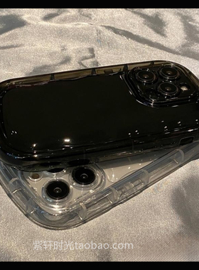 适用vivoS17手机壳S16高级感S15小众S12椭圆S10Pro透明S19加厚s10e气囊防摔X50简约X60墨水18灰色X70高出屏幕