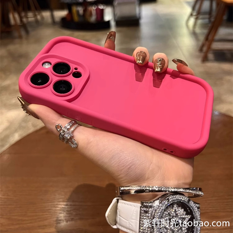 多巴胺芭比粉色适用华为Nova11/10手机壳8SE金刚砂7/9肤感Mate60/30pro全包镜头P50韩系P40女P60荧光玫红p20,3C数码配件,手机保护套/壳,淘宝优惠券,粉丝福利购,淘宝优惠卷