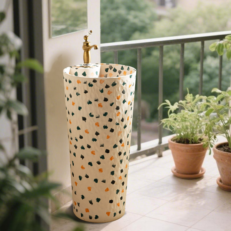 工业风酒吧复古陶瓷小户型洗脸盆