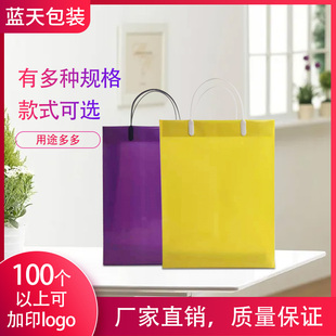 定做礼品袋购物袋服装袋精美免税包装袋空白手提袋质量好现货出售