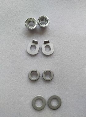 无刷有齿电机适配螺母勾片锂电机适配螺母垫片勾片细轴螺母