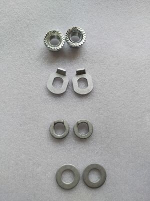 无刷有齿电机适配螺母勾片锂电机适配螺母垫片勾片细轴螺母