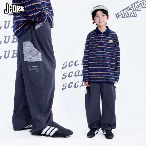 JAC梦想家童装儿童秋冬工装裤