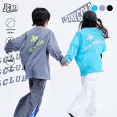 JAC梦想家童装 TEE 索罗那哈苏撞色户外运动风5A抗菌儿童纯色长袖