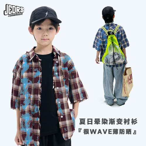 纯棉短袖衬衫JDREAMER童装男童