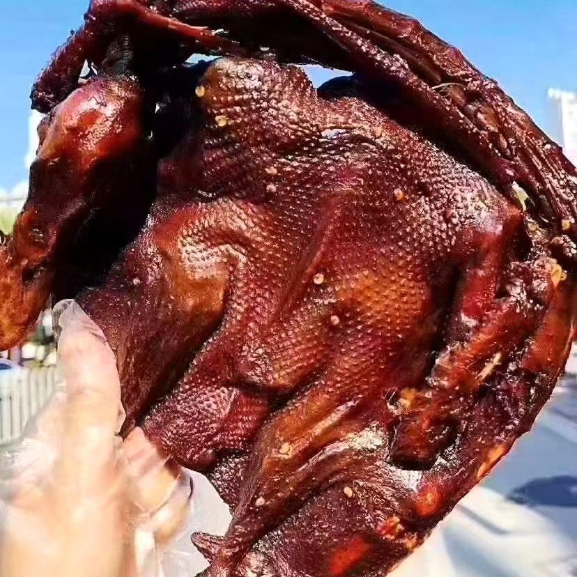 正宗重庆白市驿烟熏板鸭农村传统手工制作乡村美食肉类下酒菜