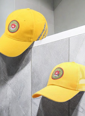 儿童夏季遮阳防晒出游棒球帽儿童安全小黄帽小学生幼儿园学校帽子