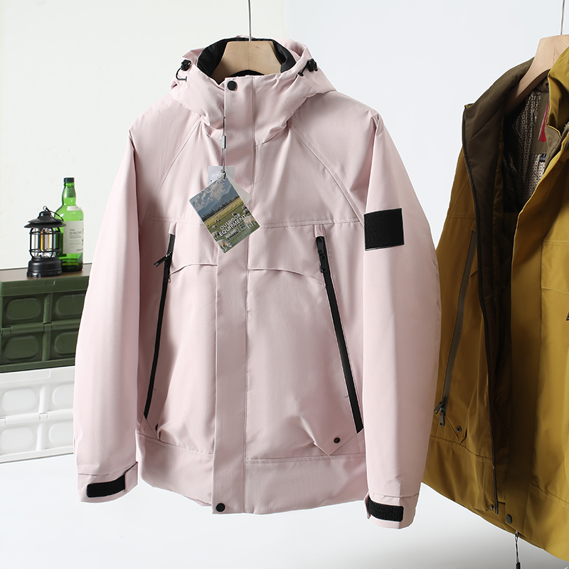 户外男女同款羊毛石墨烯棉衣棉服2025冬防风防水保暖冲锋衣登山服