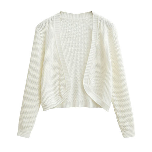 针织开衫女冰丝披肩外套