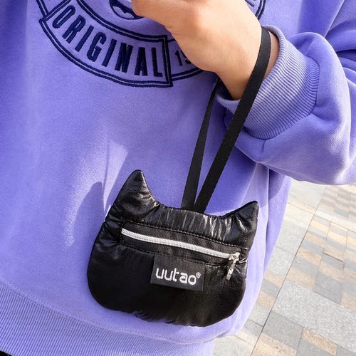 uutao随身小收纳布包便携可爱猫