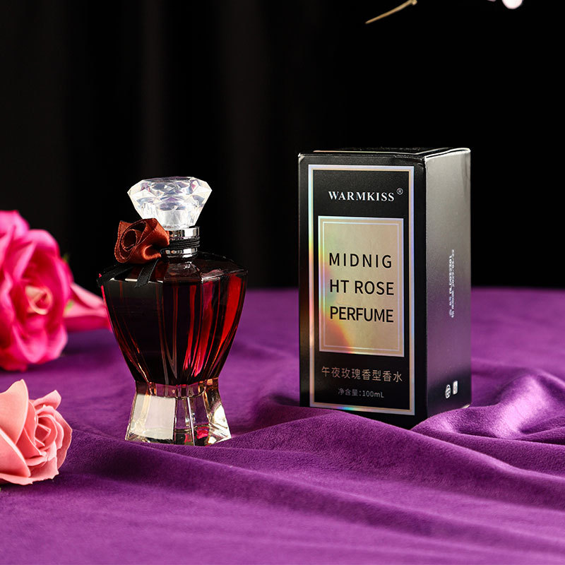 WARMKISS午夜玫瑰香水淡香持久女用经典女香约会喷雾黑美人100ml