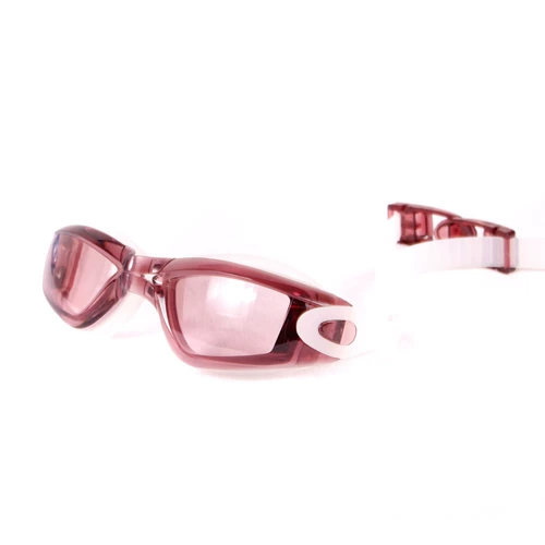 Прозрачный плавательный аксессуар без запотевания стекол, водонепроницаемые модные очки для плавания