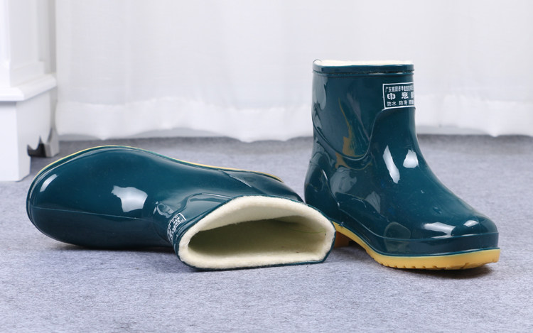 Chaussures - bottes caoutchouc homme pour hiver - semelle tendon - Ref 967355 Image 4