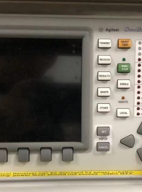 Agilent安捷伦OmniBER718 通信性能分析仪误码仪37718C