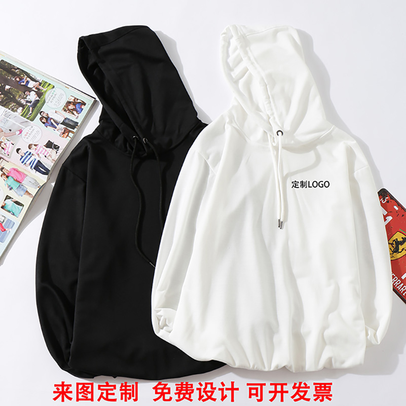 班服卫衣定制套头印图印logo