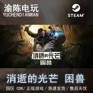 国区cdkey激活码 Steam正版 困兽 光芒 消逝