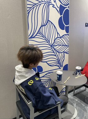 美式街头字母刺绣立领飞行夹克男女小众设计百搭廓形棒球服外套潮