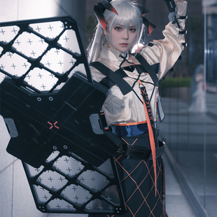 明日方舟塞雷娅cosplay道具盾头角尾巴武器塞雷亚cosplay道具