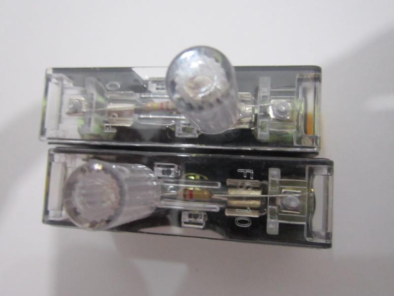 FS101 保险管座 玻璃保险管底座 导轨安装保险丝底座 6*30保险座