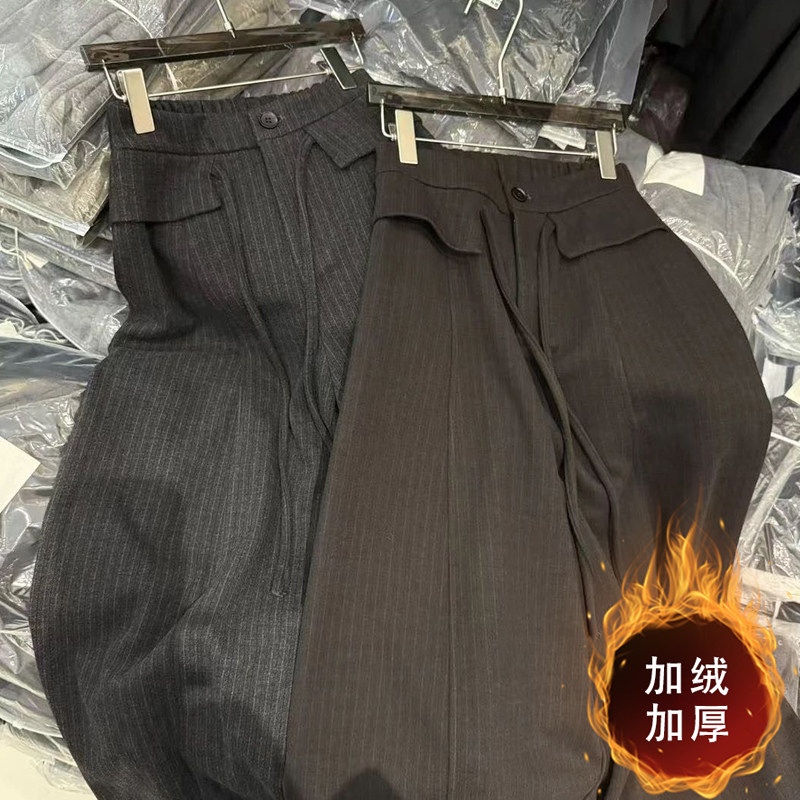 今年流行韩版穿搭宽松显瘦遮肉秋冬大码胖mm高腰阔腿休闲西装裤女,女装/女士精品,大码裤装,淘宝优惠券,粉丝福利购,淘宝优惠卷