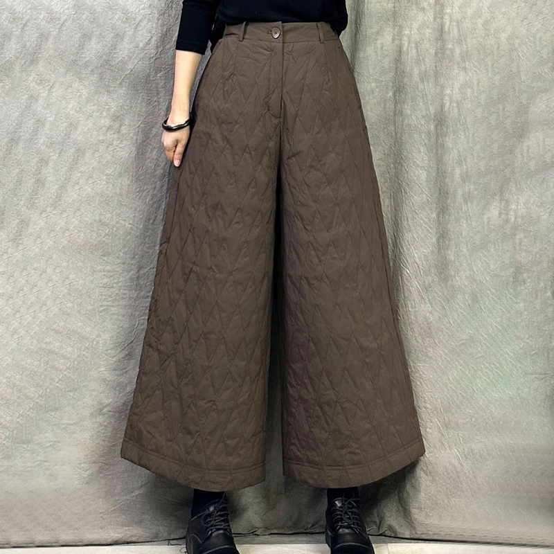 胖mm高腰百搭保暖休闲裤