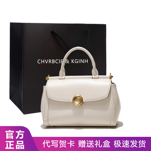 高级感复古手提小方包百搭单肩斜挎 CHVRBCIE&KGINH包包女2025新款