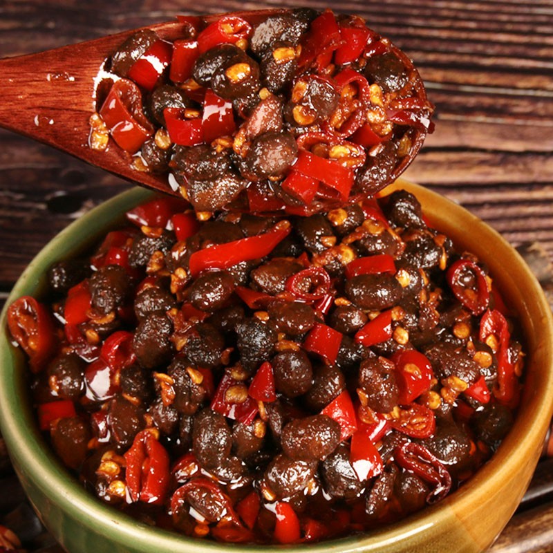 野山椒豆豉280g湖南特产