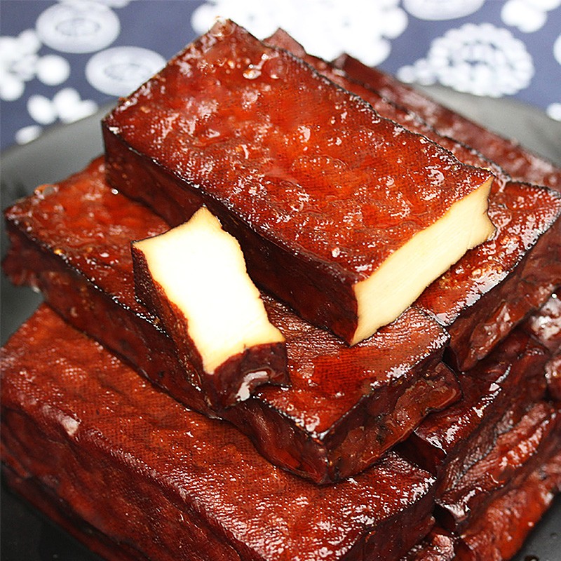 包邮 湖南香辣豆腐干邵阳武冈特产洞口胖子零食卤菜真空包卤香干 零食/坚果/特产 豆腐干 原图主图