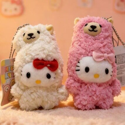 日本HelloKitty毛绒公仔