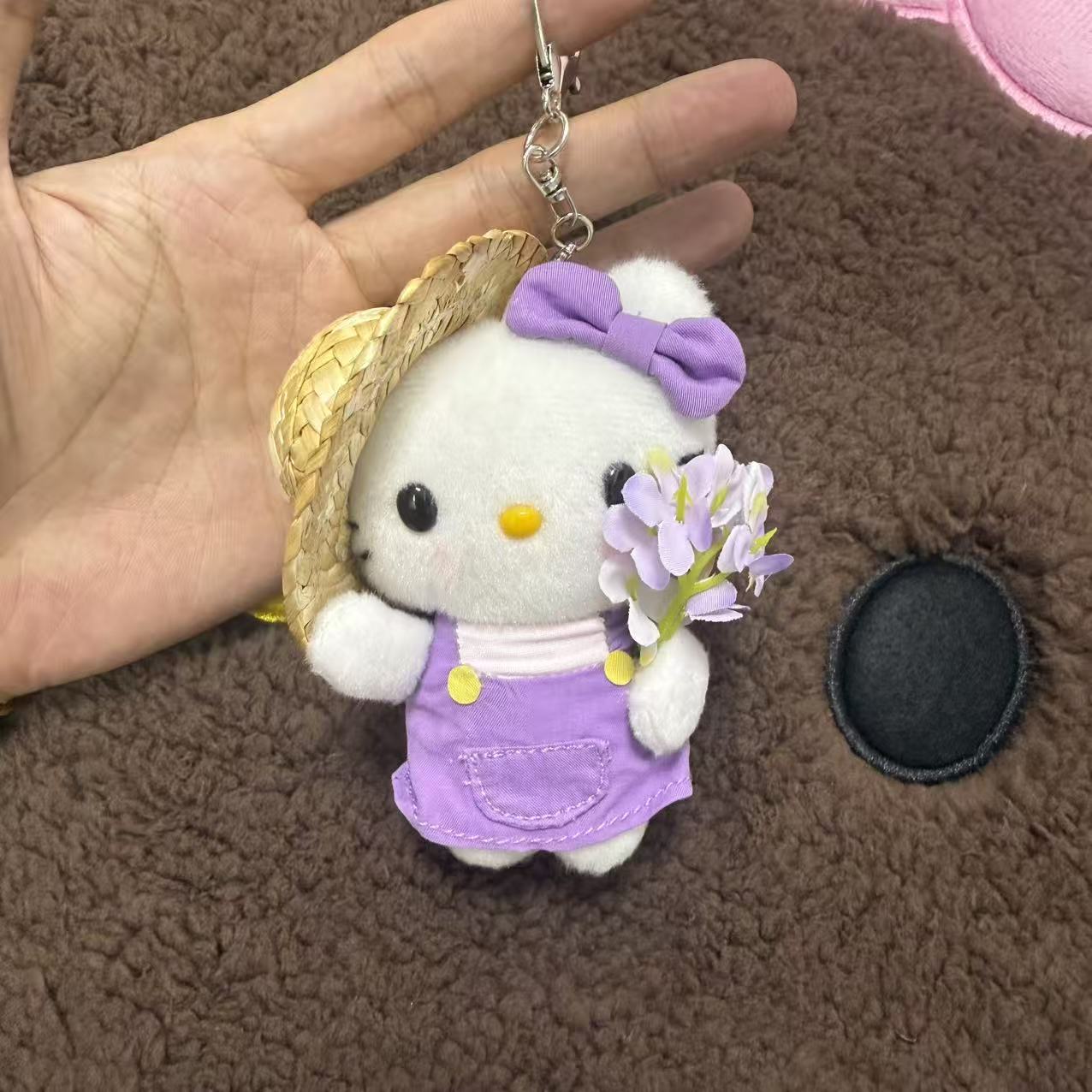日本草帽姑娘薰衣草hello