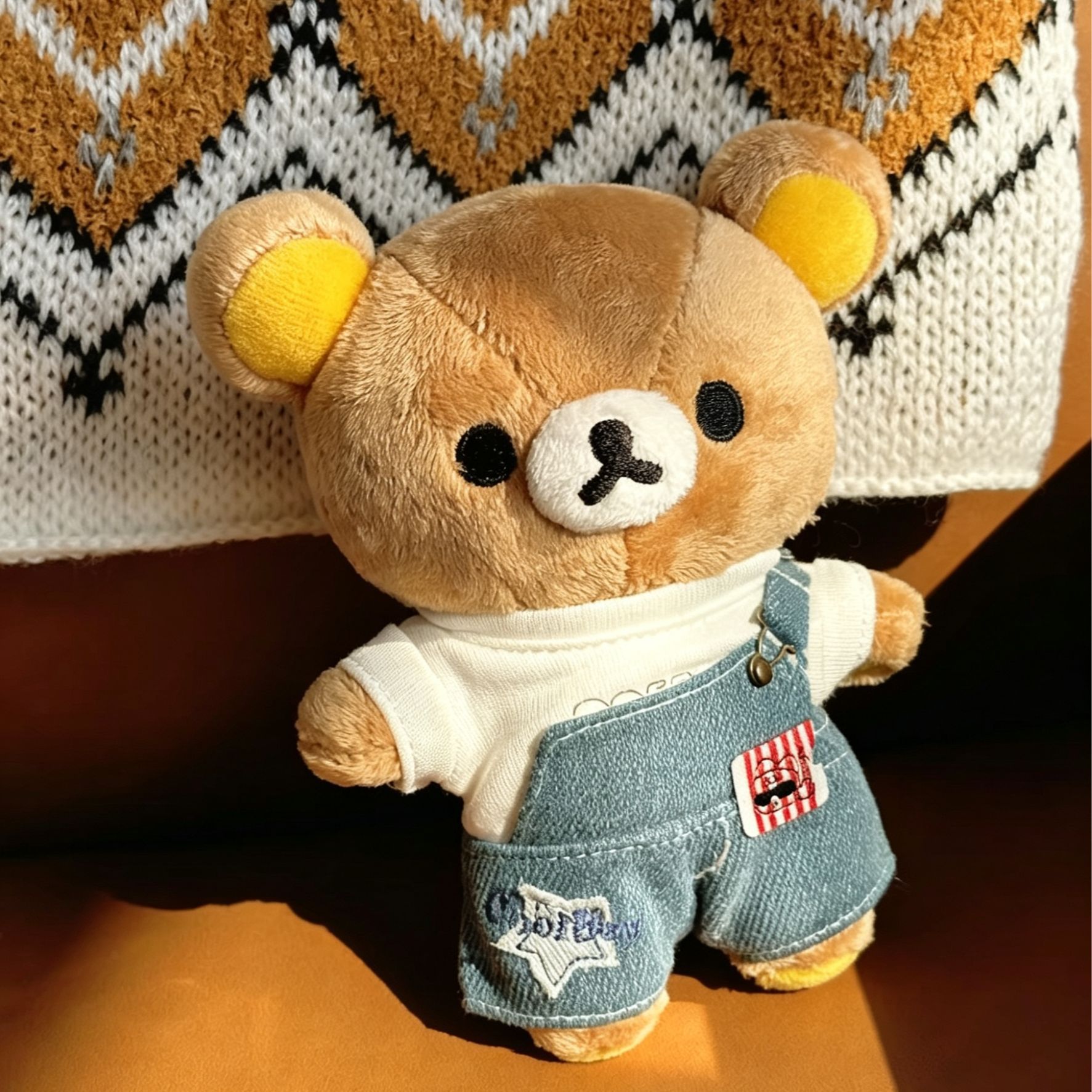 日本轻松熊毛绒玩偶包包