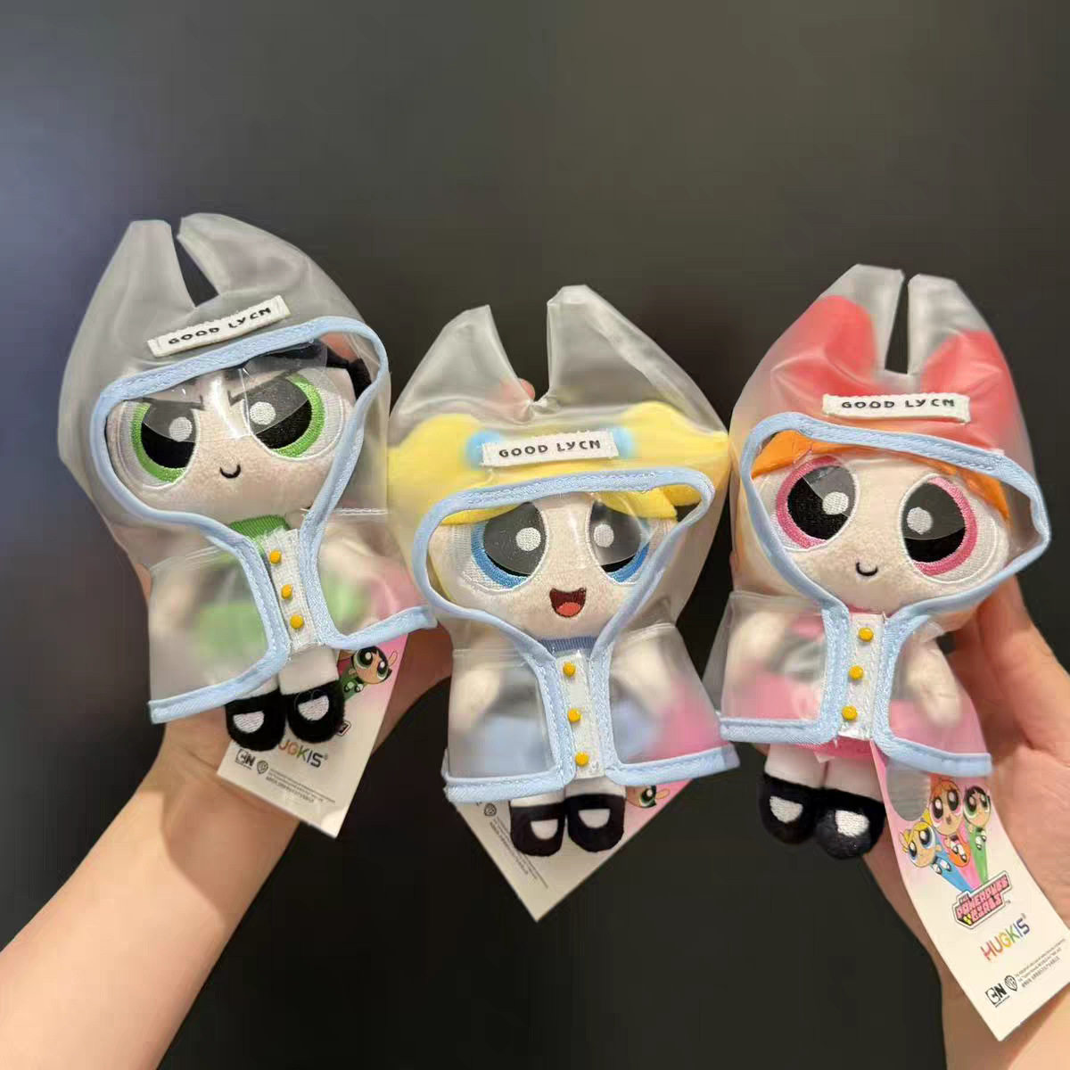 日本正版飞天小女警雨衣