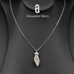 重工法金好事花生天然珍珠百搭项链 AD25S122616