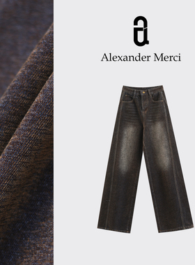 【暗夜流光】‘当丹宁的粗犷遇见丝绒的温柔 ’绝美裤D25T110601