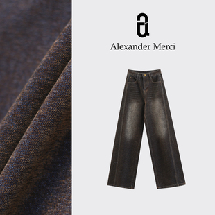 【暗夜流光】‘当丹宁的粗犷遇见丝绒的温柔 ’绝美裤D25T110601