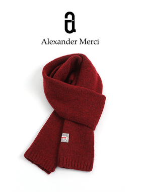 百搭极简不挑人羊毛围巾AD26S10401