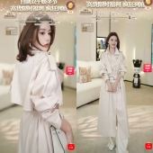 高光人生 特供面料 版 型挺阔气场全开风衣 D25T91717