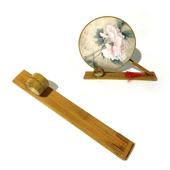 价格不一样 阿兰扇艺 团扇折扇扇架 式 不一样 扇子支架可选架子 款