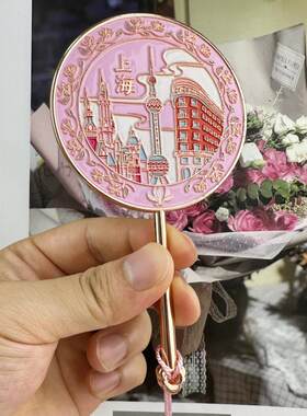 化妆镜上海东方伴手礼旅游纪念品