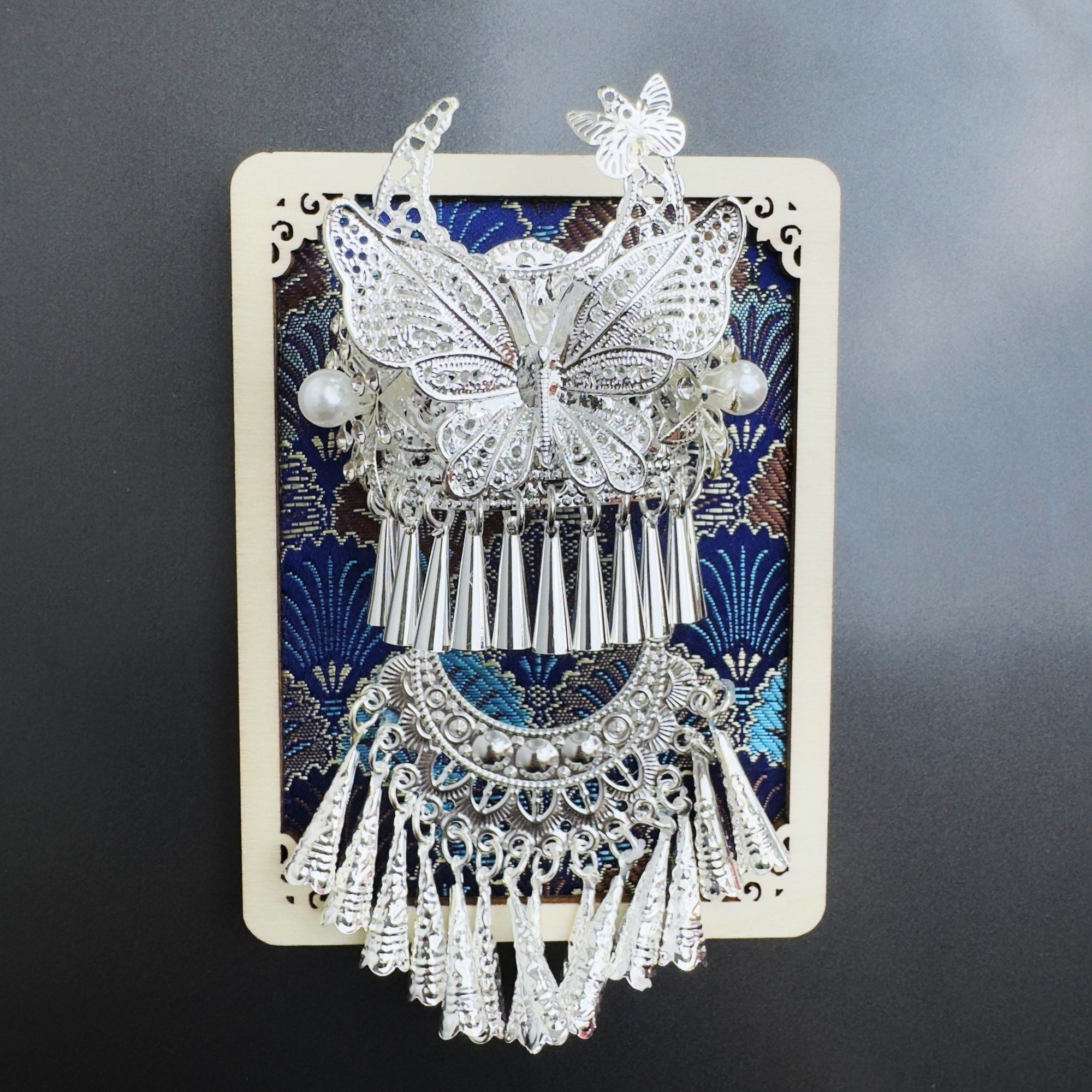 贵州千户苗寨大蝴蝶项链冰箱贴