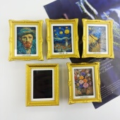 相框冰箱贴创意diy立体相框塑料磁贴画框桌面照片小摆件标本相框