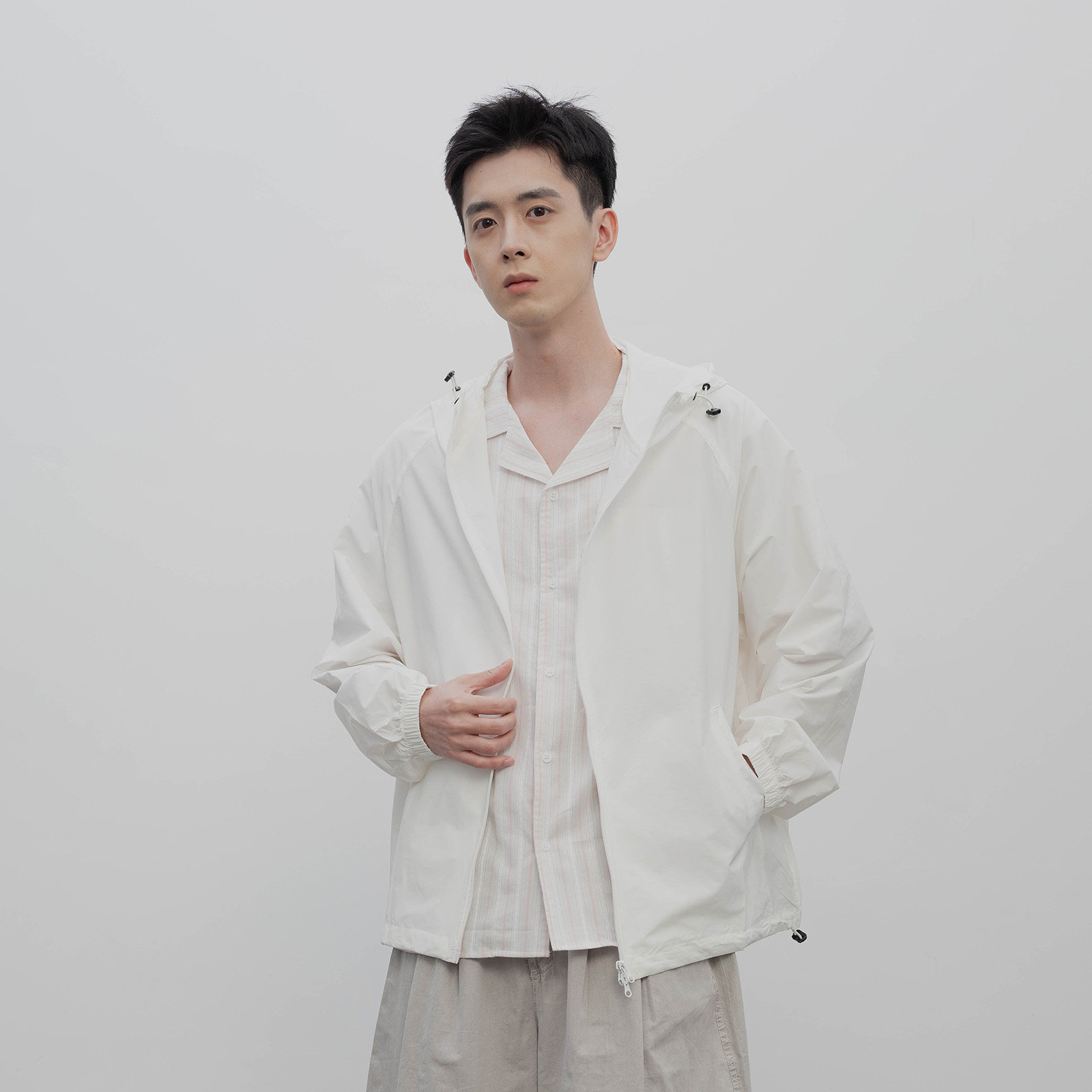 雾撞山野防晒服男女情侣户外运动百搭休闲防紫外线UPF50+防晒衣