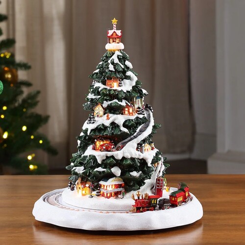 Mr.Christmas圣诞树旋转音乐盒